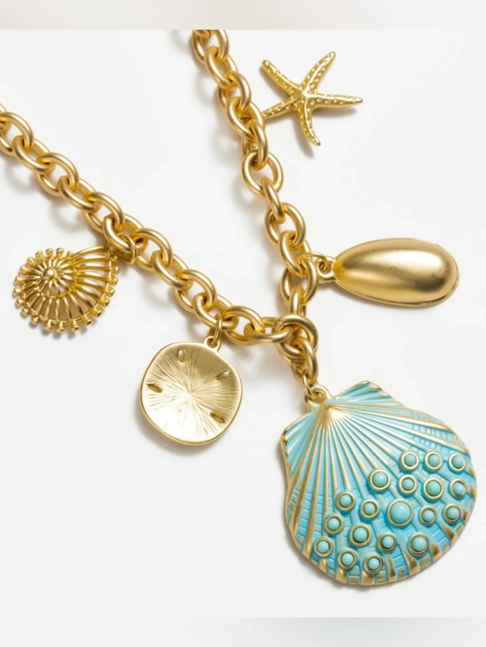 Johnny Was Necklace of Sea Charms. Brand new! - Picture 4 of 7